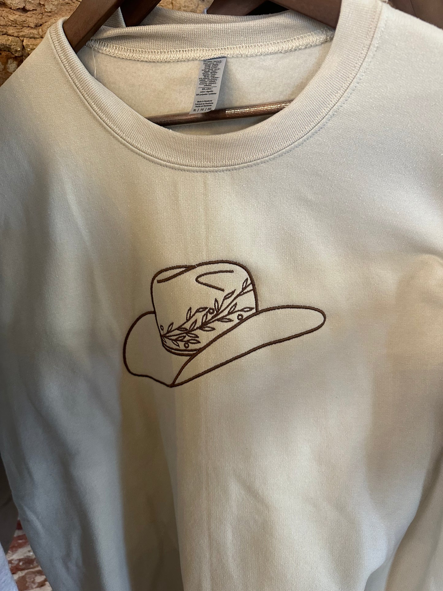 Cowgirl Hat Sweatshirt