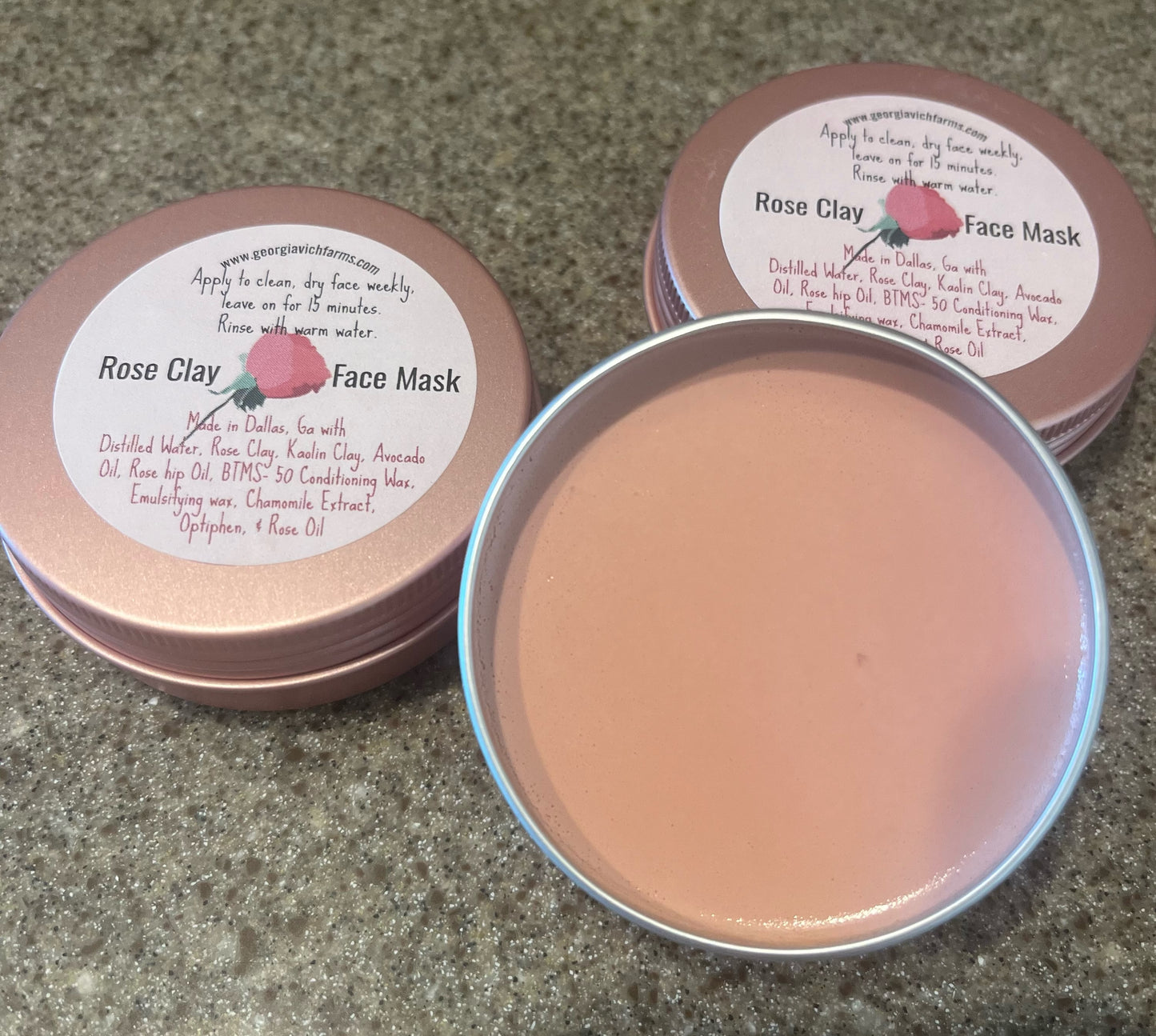 Rose Clay Face Mask