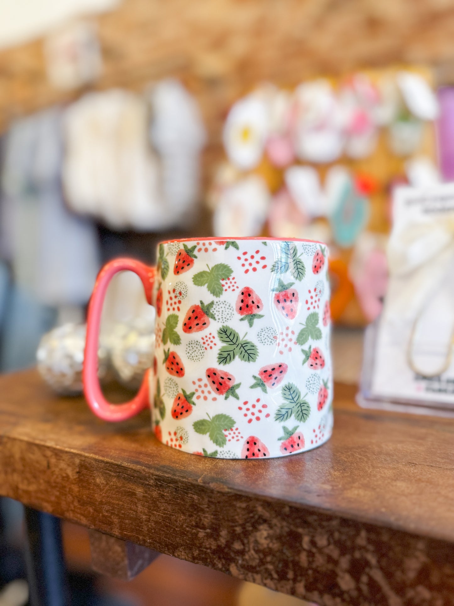 Strawberry Doodles Mug