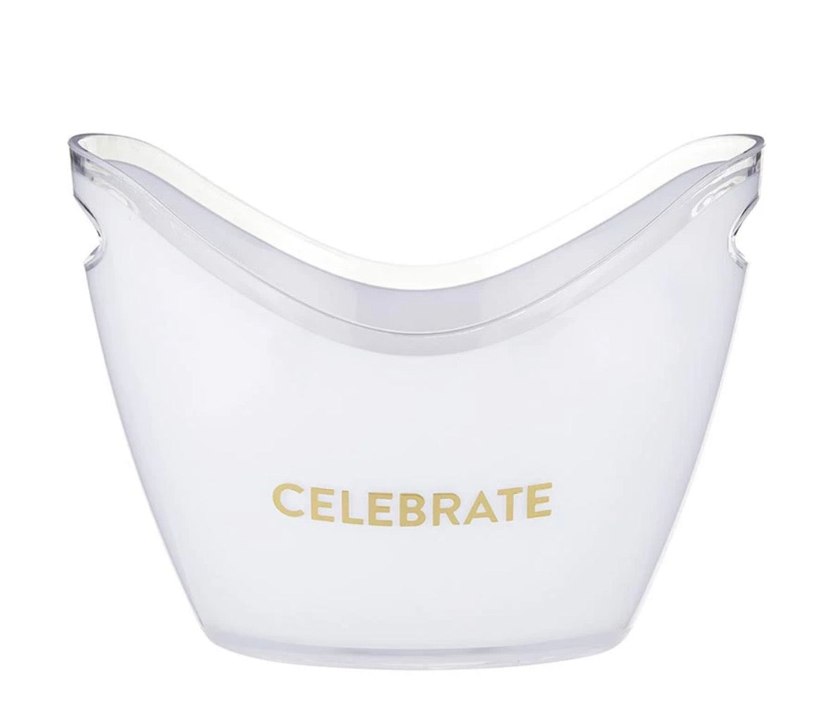 Acrylic Beverage Bucket - Celebrate