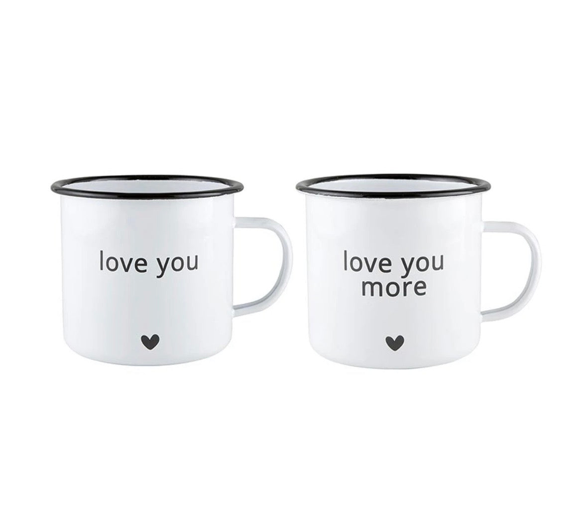 Enamel Mug Set - Love You More