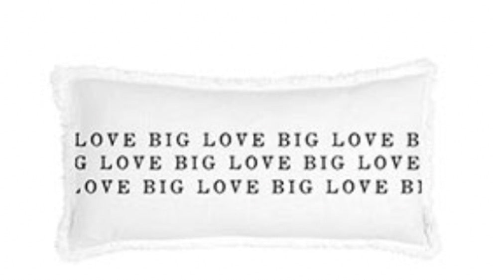 Love Big - Lumbar Pillow