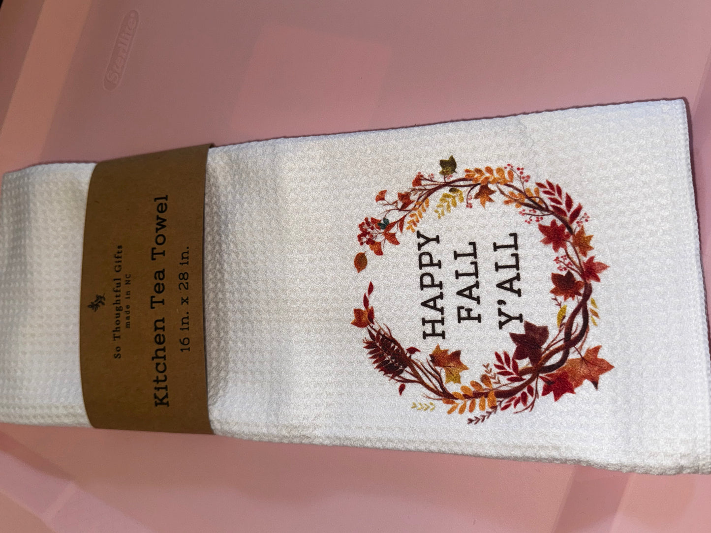 Happy Fall Y’all Towel
