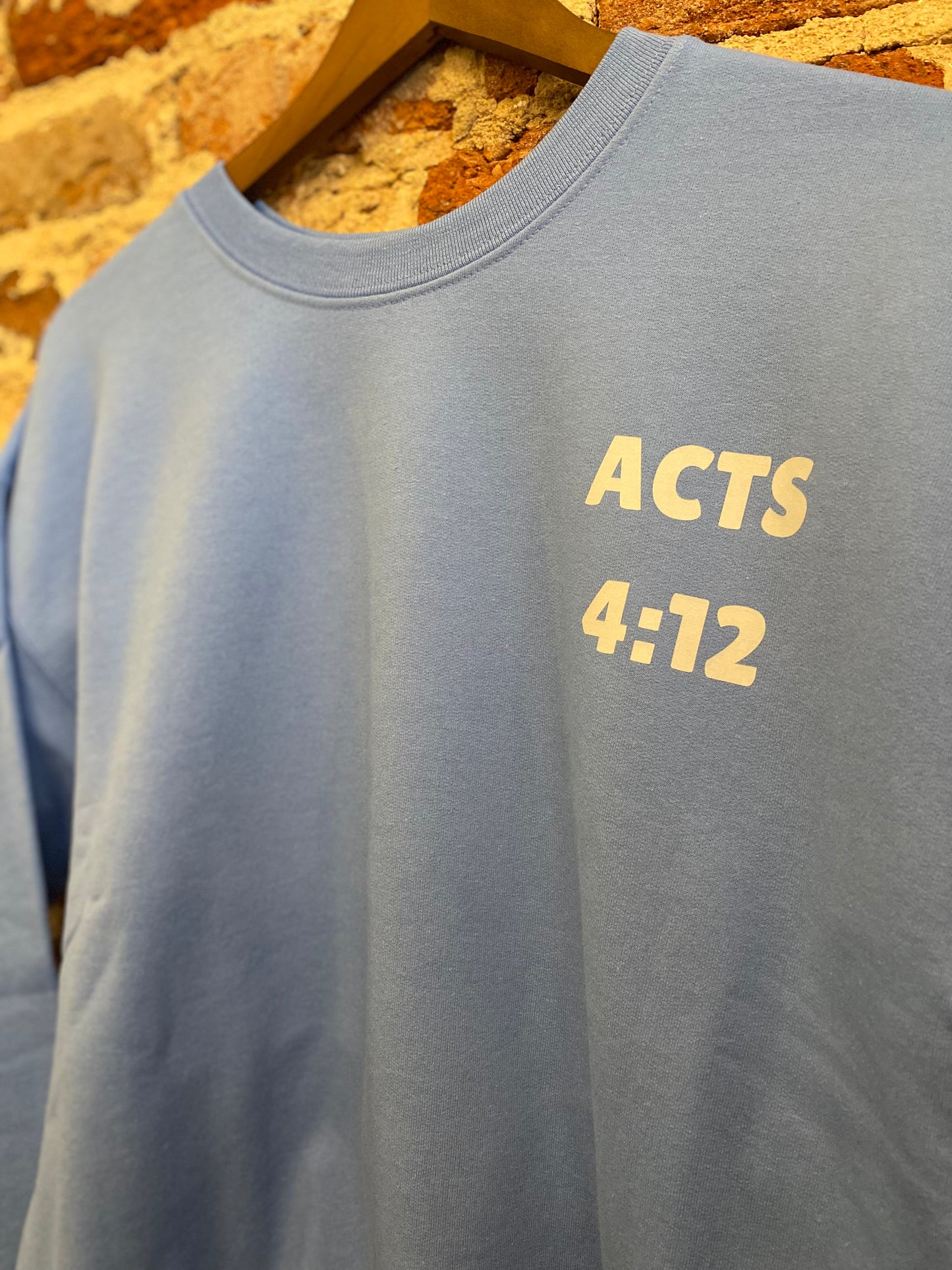 Jesus Saves Sweatshirt - Blue