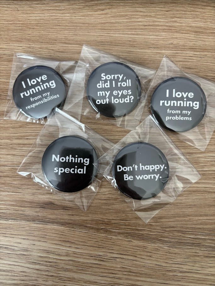 1.5" Pin-Back Buttons