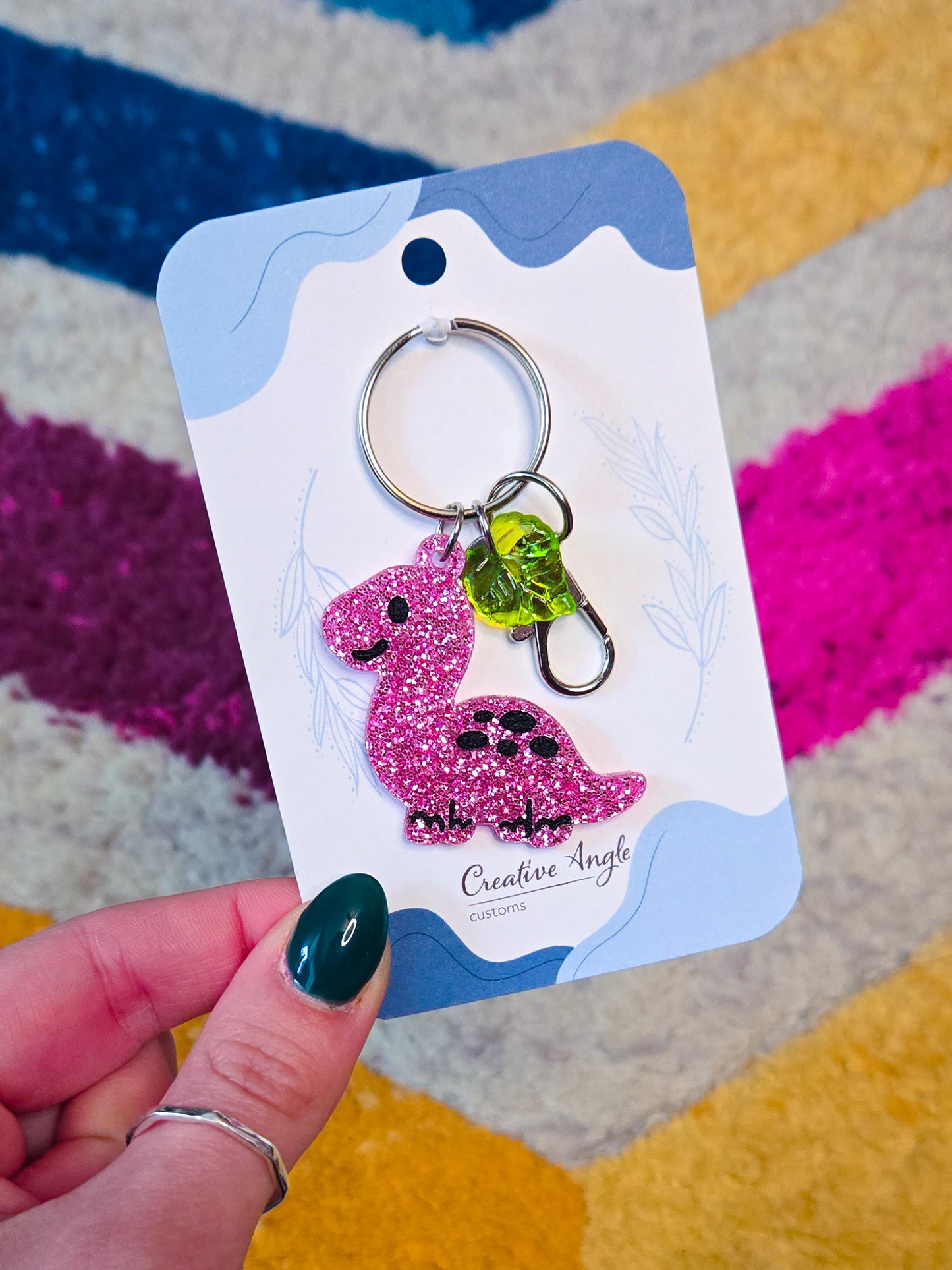 Brachiosaurus Keychain