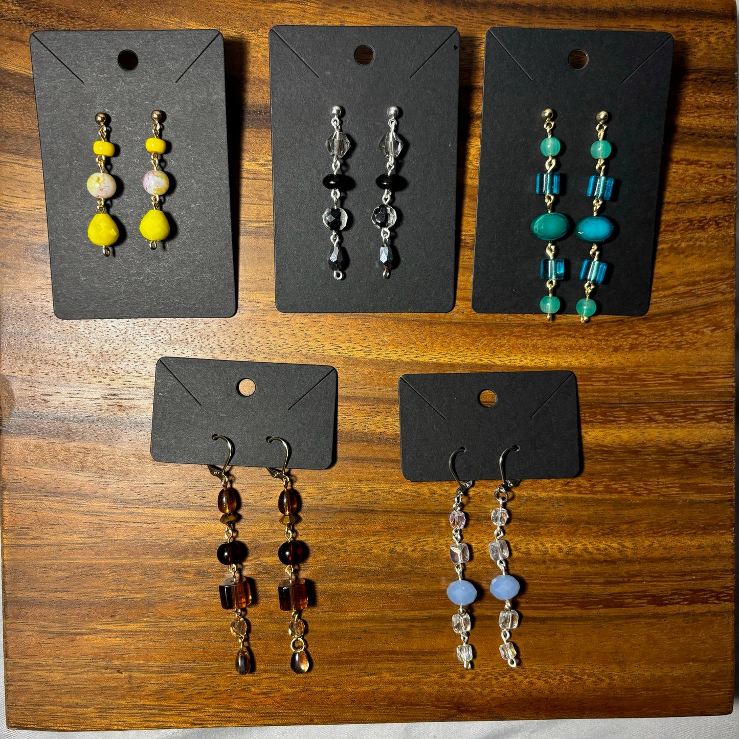 Mixed Beaded Earrings