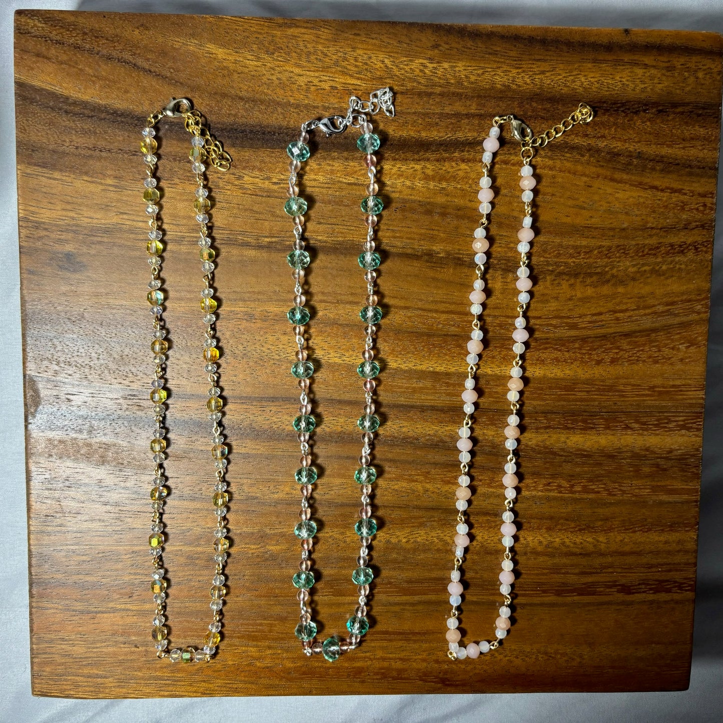 Mixed Beaded Necklaces