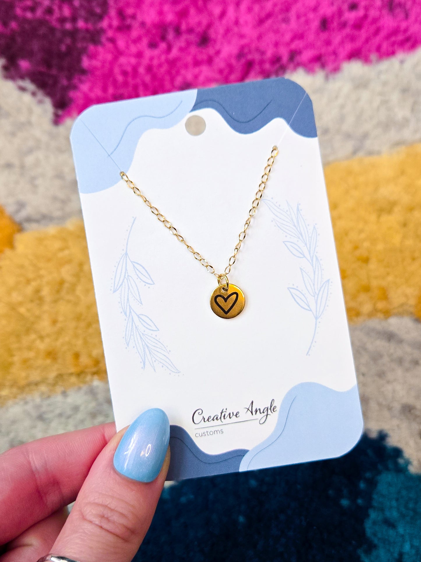 Gold Heart Necklace