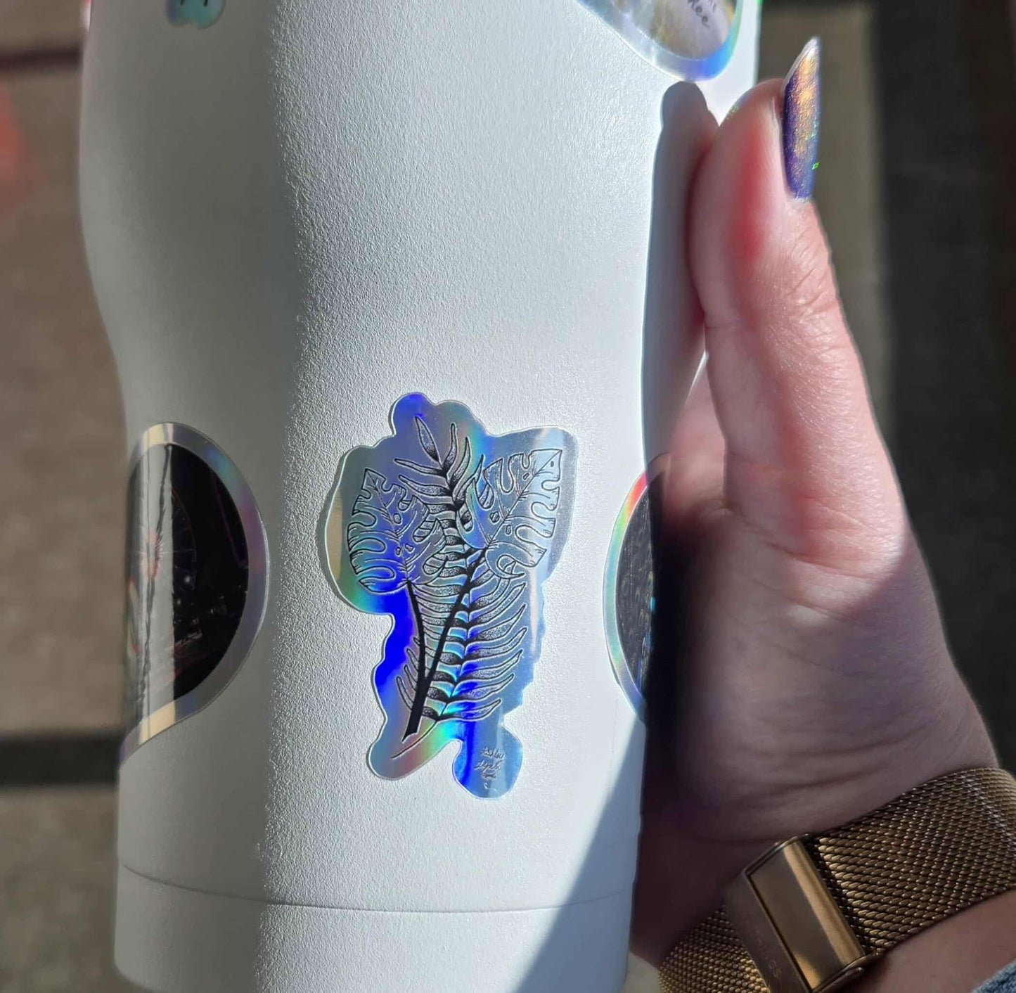 Monstera & Palm Sticker