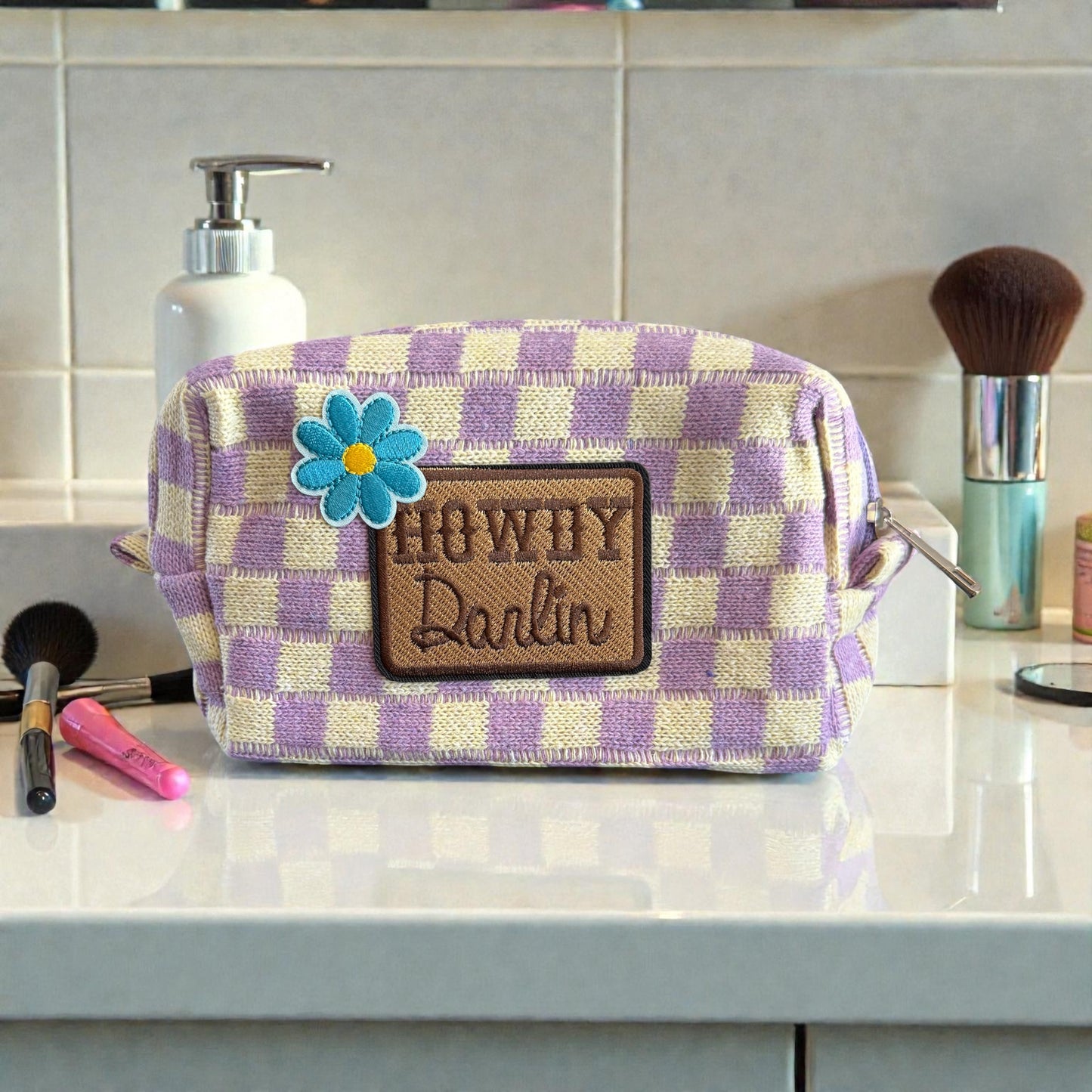 Howdy Darlin (Lavender Gingham)