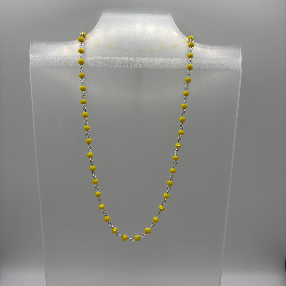 Rondelle Beaded Necklaces