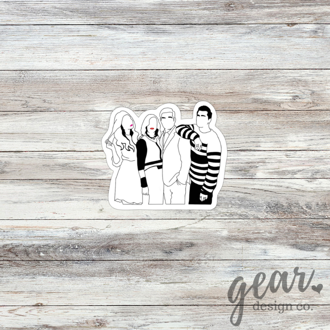 Rose Family Sticker
