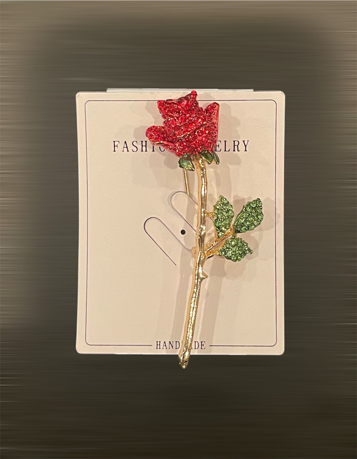 Rhinestone Broach Pin
