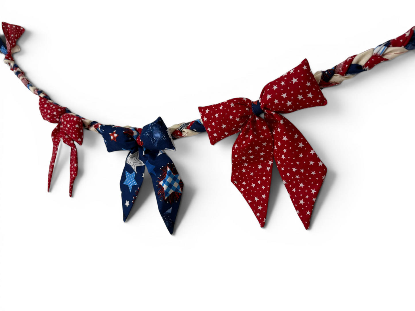 Stars & Stripes Bow Garland