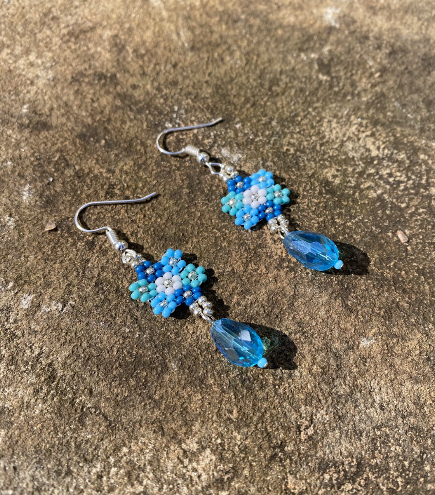 Bouquet Crystal Earrings