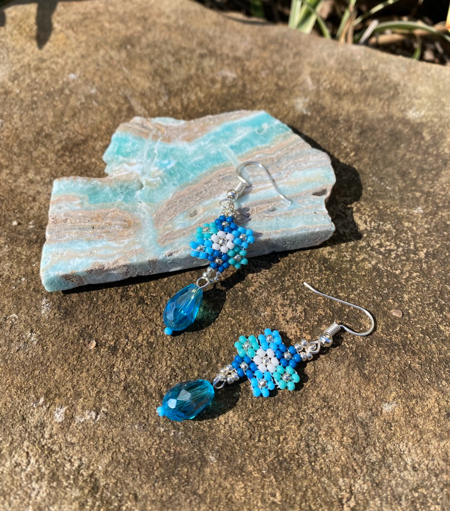 Bouquet Crystal Earrings