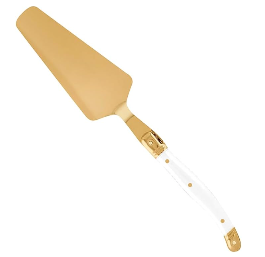 Gold Cake Server