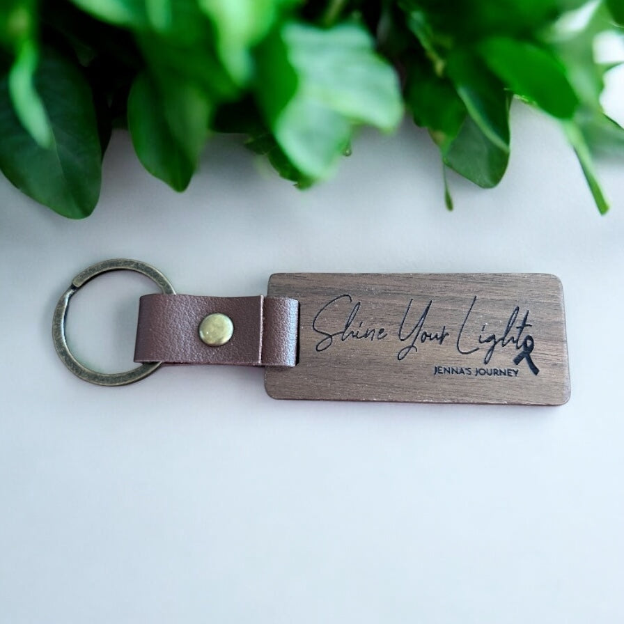 Shine Your Light Keychain