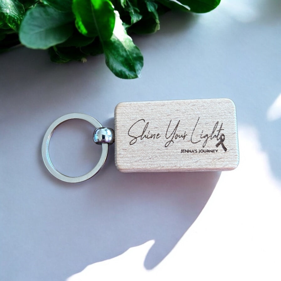 Shine Your Light Keychain