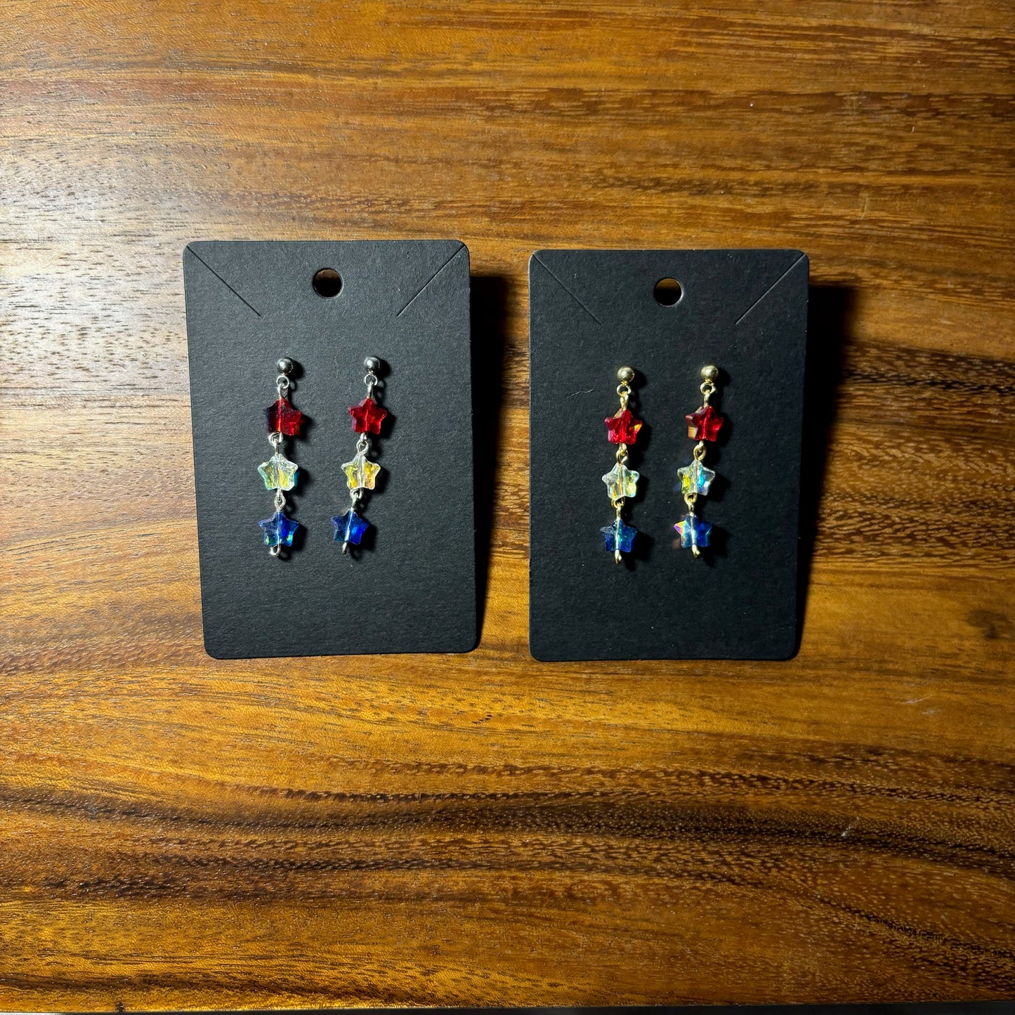 Star Beaded Earrings