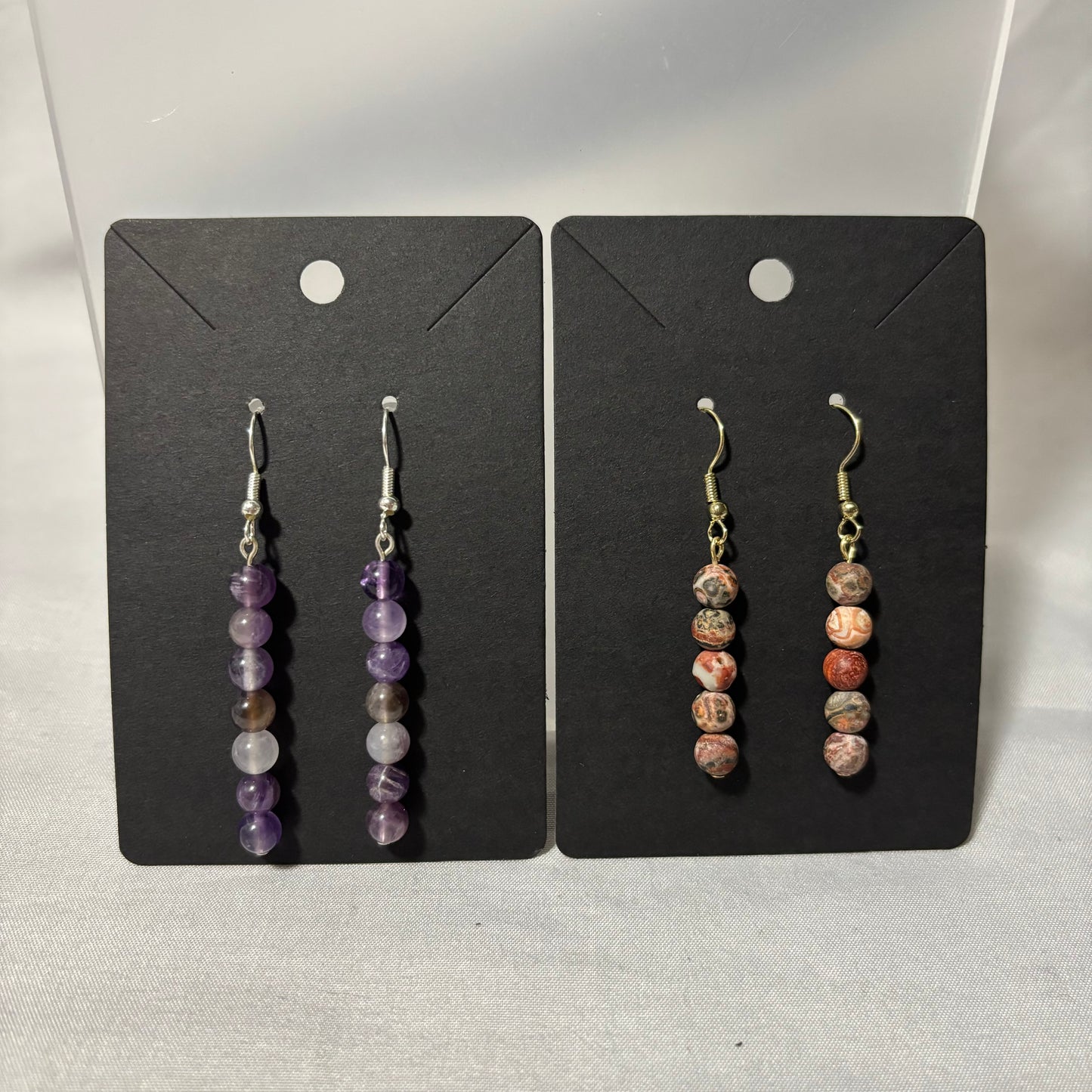 Stone Dangle Earrings