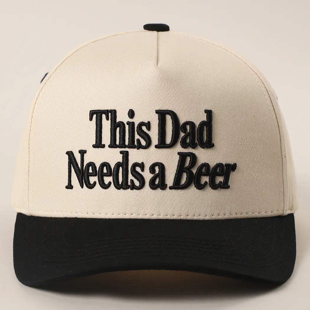 This Dad Needs A Beer Trucker Hat