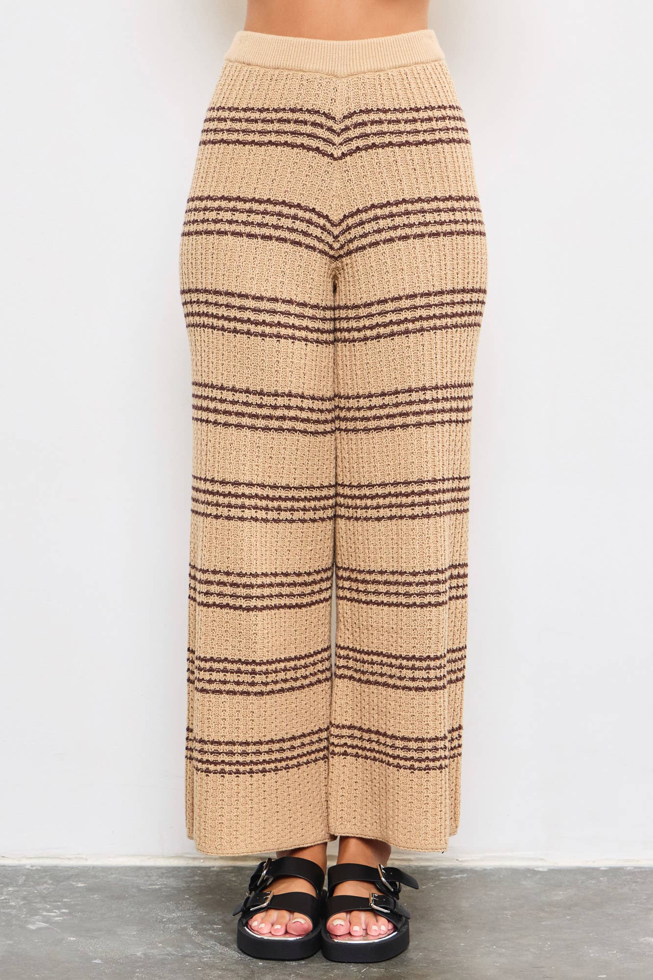 Knit Stripe Pants