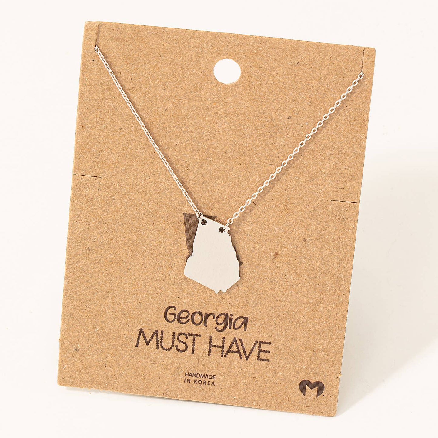 Georgia State Pendant Necklace