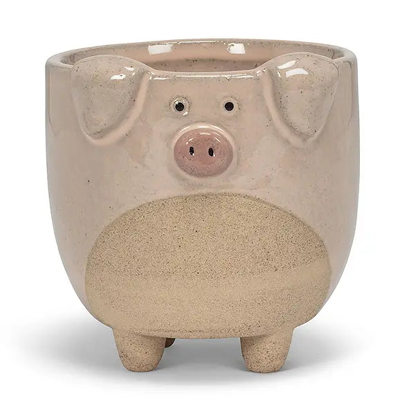 Pig On Legs Planter