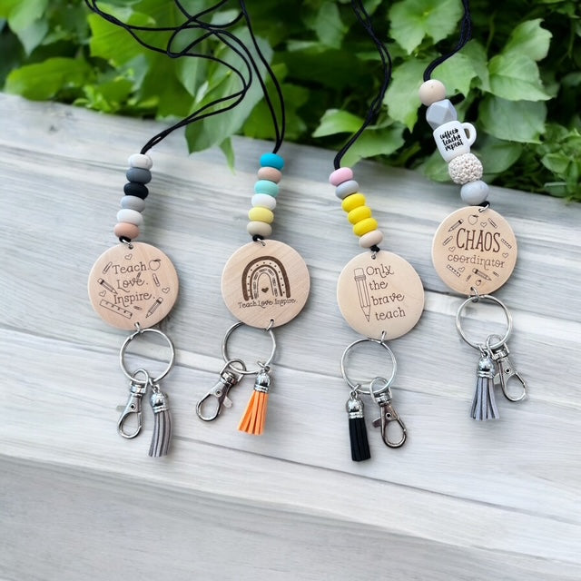 Teacher lanyard