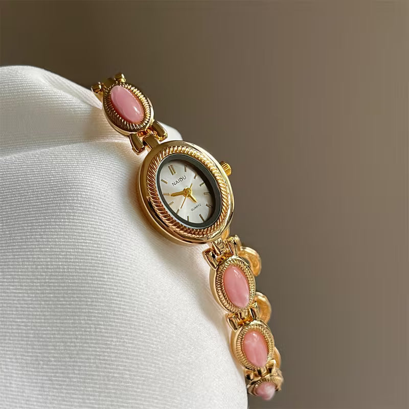 Gold Quartz Watch