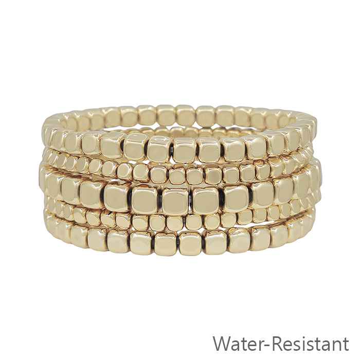 Southern Squares Stacked Bracelets