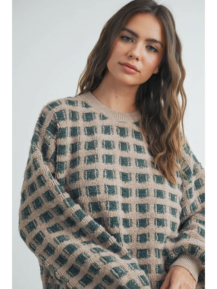 Checkered Sweater