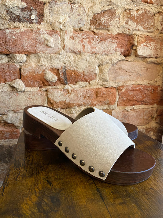 Suede Sandals