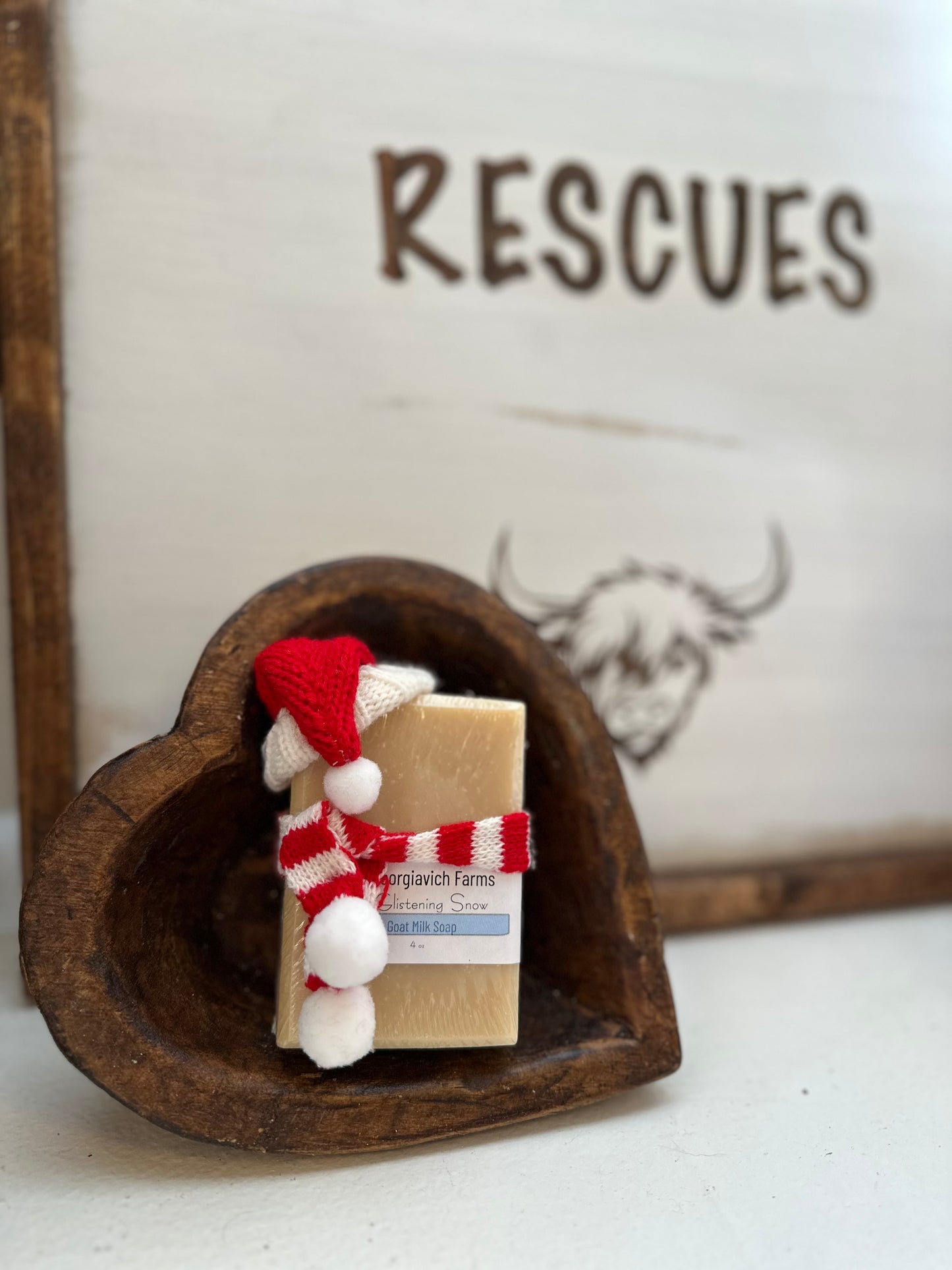 Glistening Snow Goat Milk Soap