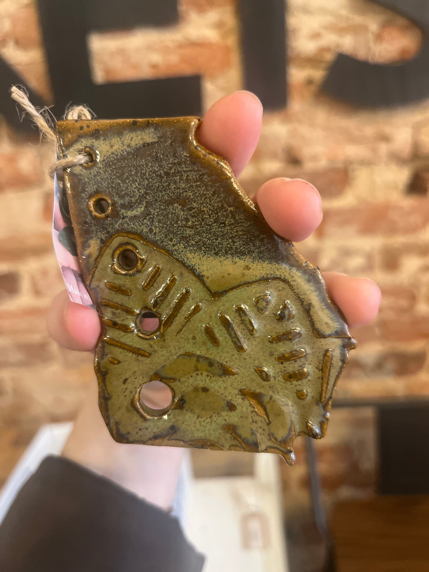 Handmade Georgia Ceramic Herb Strippers