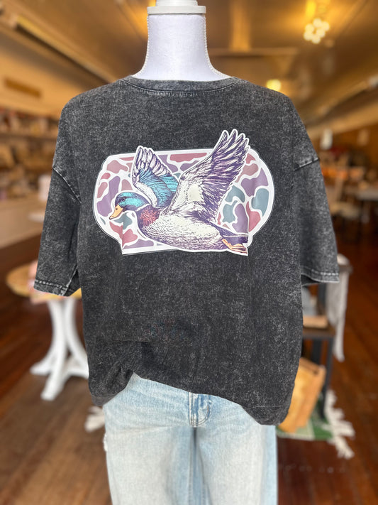 Camo Flying Duck Tshirt