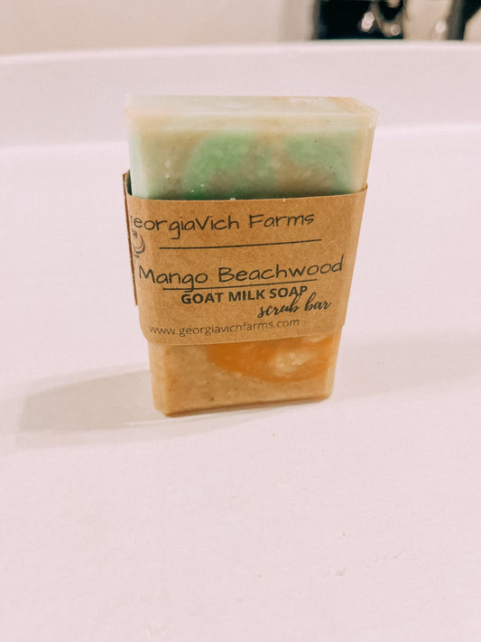 Mango Beachwood Goat Milk Soap