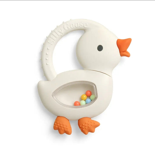 Silly Goose Teether Rattle