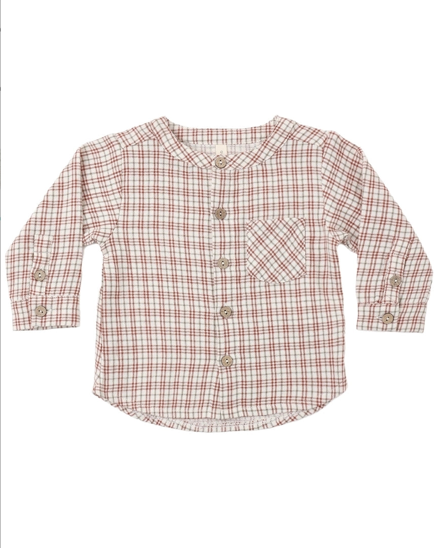 Christmas Plaid Milo Shirt