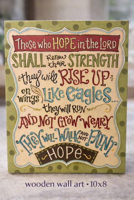 Hope in the Lord Wall Art