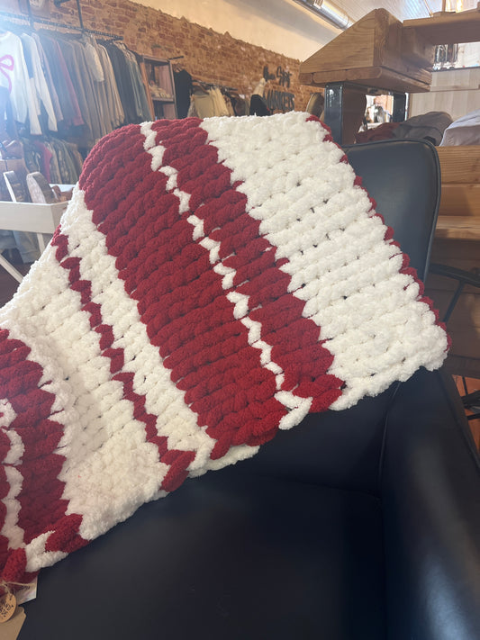 Deep Red Blanket