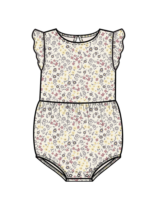 Giada Floral Sommer Romper