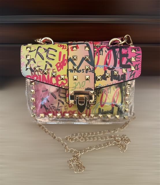 Bright Colorsplash Mini Handbag