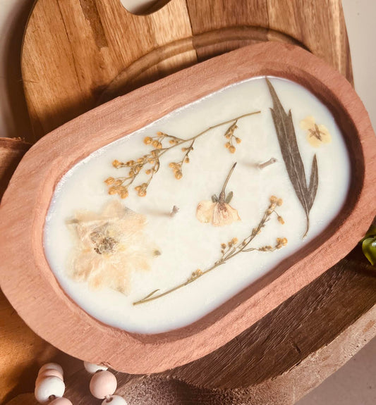 Dark Orchard Dough Bowl Candle
