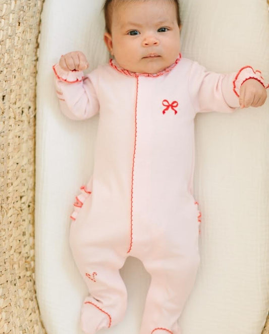 Candy Cane Lane Footie