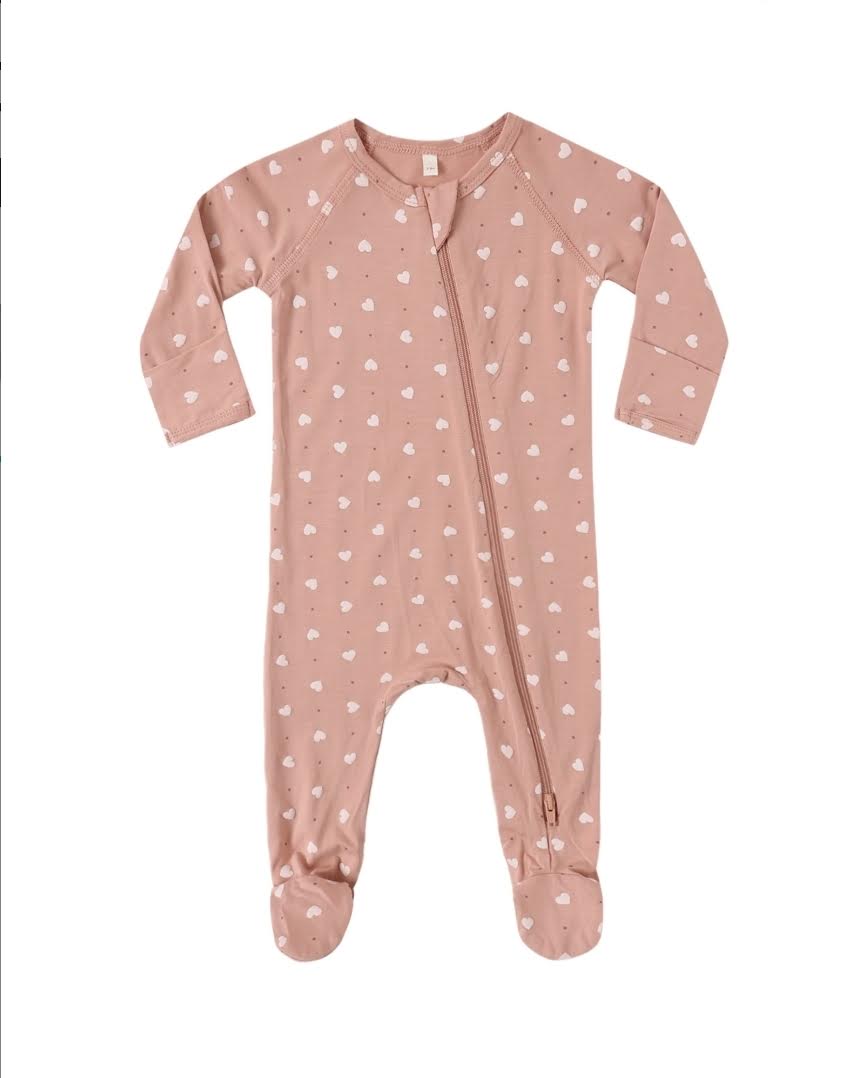 Bamboo Pink Heart Pajamas