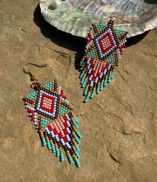 Saguaro Fringe Earrings