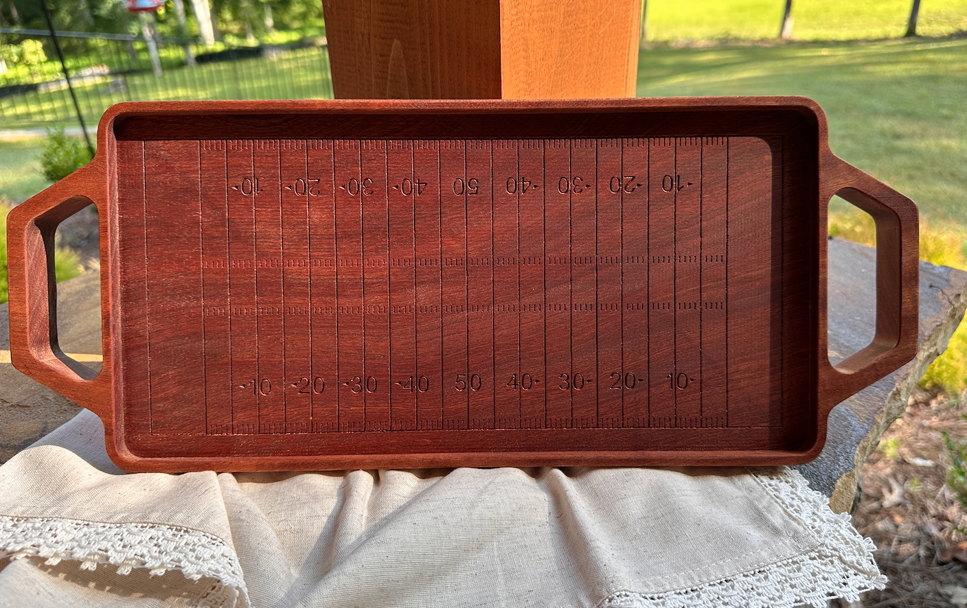 Football Serving Tray